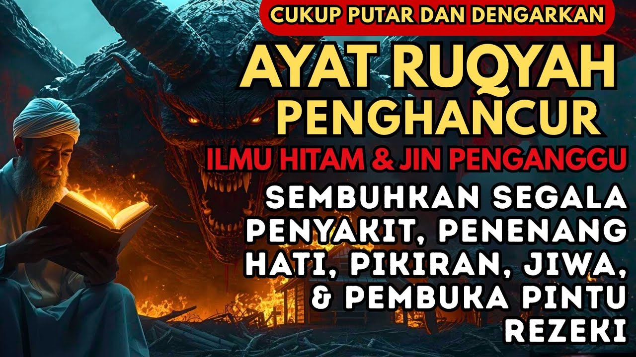 RUQYAH RUMAH & TUBUH PENGUSIR JIN DAN SIHIR, PENENANG HATI & PIKIRAN | AL QUR’AN TEDUH | ALAA AQEL