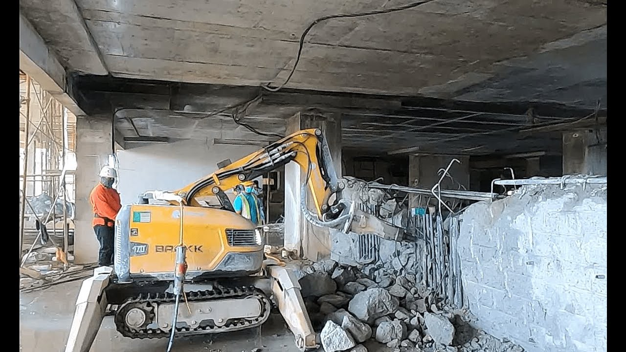 Tower Crane Base Removal YouTube