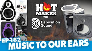 #HotMakes Ep 182 - 3D Printed speakers?? That’s music to our ears! w/ Deposition Sound