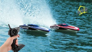 Remote control Speed Boat review and BD price. R/C Speed boat race #khelaghor #speedboat #boat screenshot 5