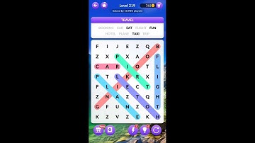 Word Search Explorer - Levels 211-220