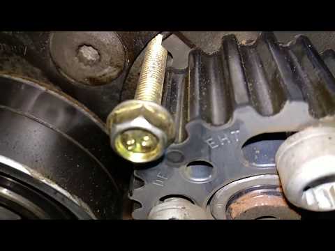 AUDI A6 2.0 WATER PUMP REPLACE AND ENGINE TIMING