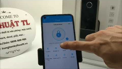 Hướng dẫn sử dụng khoá App TTlock