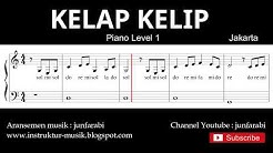 notasi balok kelap kelip - piano level 1 - lagu daerah jakarta / betawi - doremi solmisasi  - Durasi: 1:56. 