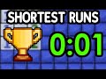 Some of the shortest speedruns ever