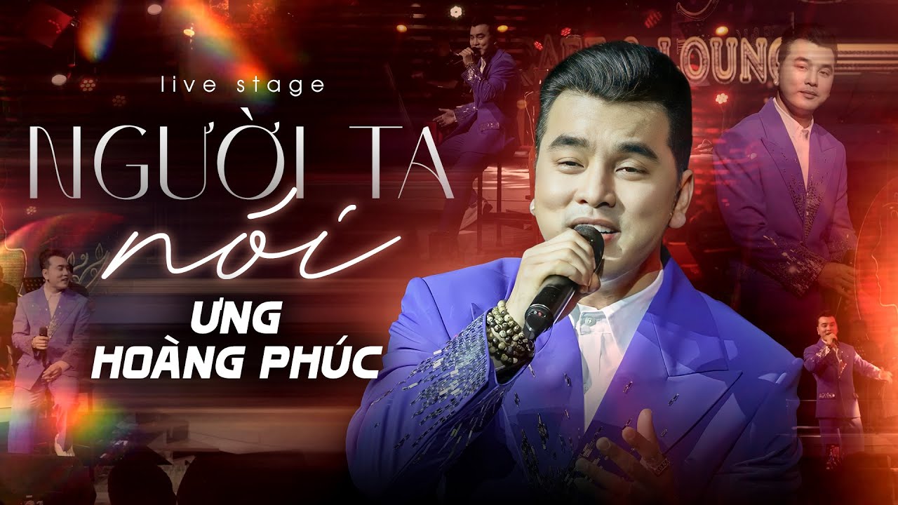 Người Ta Nói - Ưng Hoàng Phúc | Live at Trixie