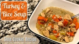 This turkey & rice soup is the perfect recipe to use up that leftover
during holidays... or anytime! can definitely be made on sto...