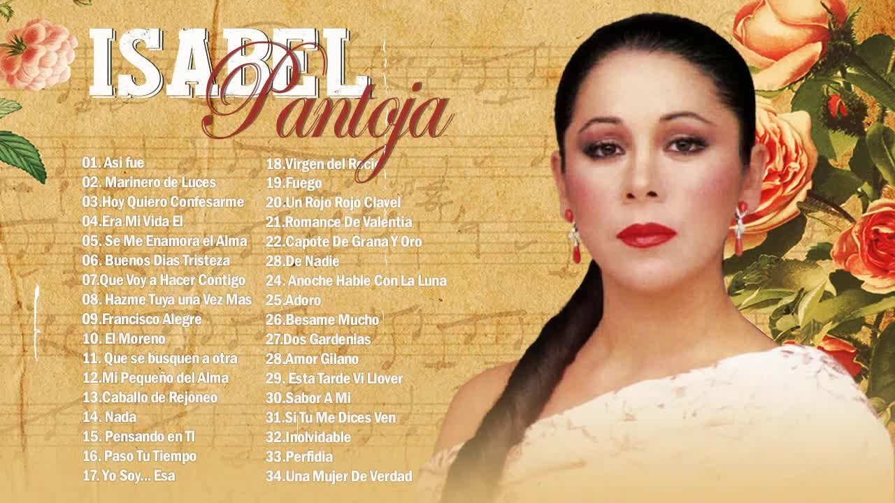 ISABEL PANTOJA SUS GRANDES EXITOS - ISABEL PANTOJA MIX ROMANTICAS