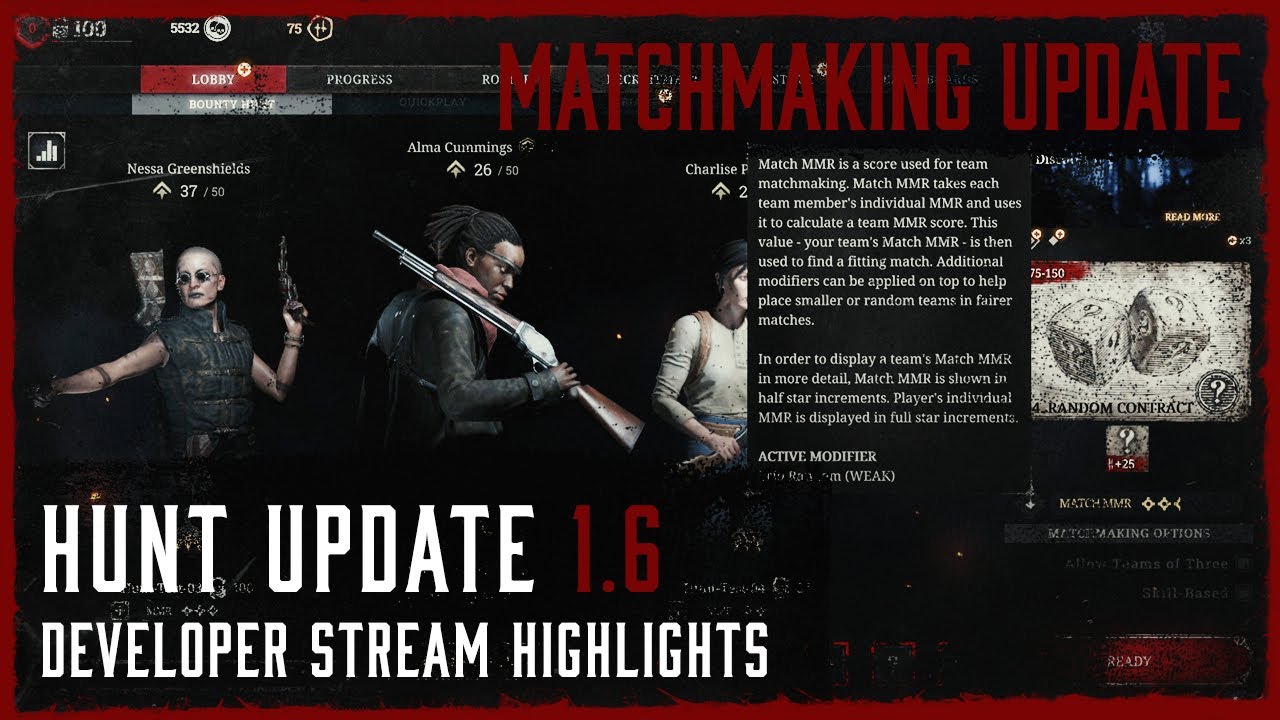 Matchmaking Changes I Update 1.6 Developer Live Stream Highlight