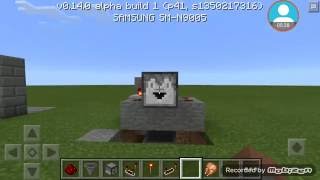 How to build a food machine in minecraft pe 0.14.0