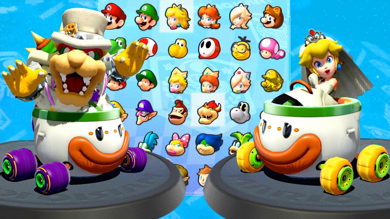 マリオカート8デラックス】エッグカップのピーチとフラワーカップの