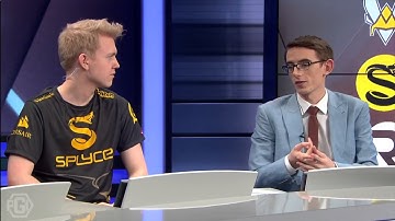 Interview with the winner of Fnatic vs Misfits + Post Game Lobby    EU LCS Spring 2017