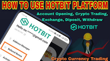 How to Create HOTBIT Account | Crypto Currency Trading | #Hotbit