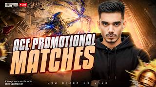 ACE PROMOTIONAL MATCHES | CONQUEROR RANK PUSH DAY - 3 | BGMI LIVE | UZU GAMER