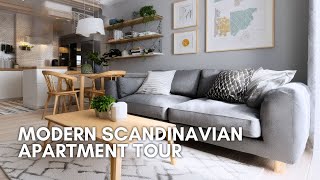 Modern Scandinavian Apartment Tour | Soft Neutrals, Sleek Lines & Elegant Minimalist Vibes screenshot 1