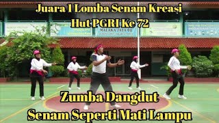 Zumba Dangdut | Senam Seperti Mati Lampu - Nassar -Andi, Yogie, Gio - Koreo by Renny & Anwar Syarif