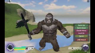 *1st video* Game (Project:Kaiju) Using kong