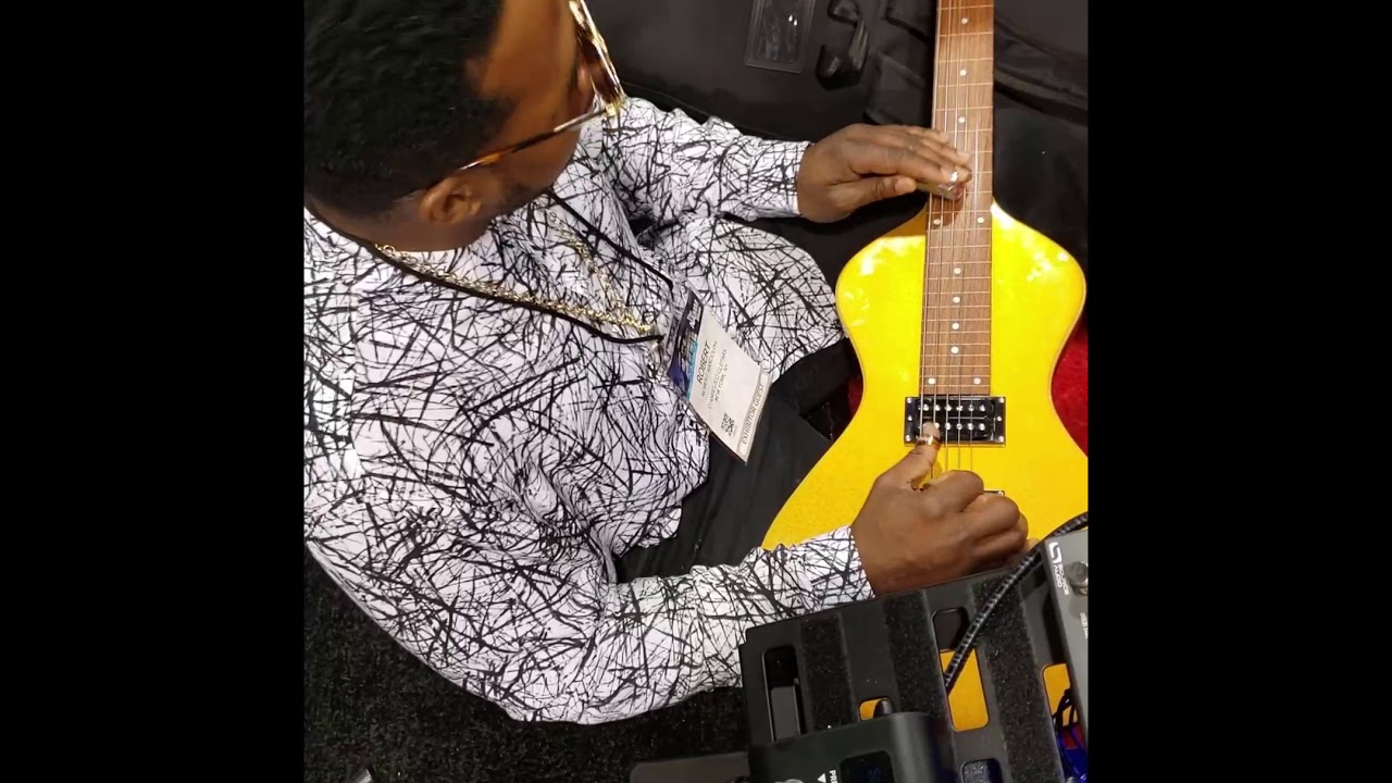 Robert Randolph brief demo of the Source Audio Spectrum filter-synth NAMM 2019