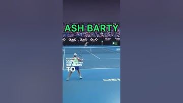 Ash Barty Slice backhand versatility