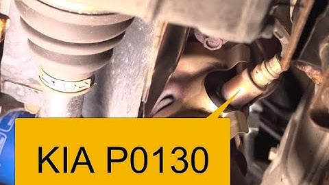How to Fix KIA P0130 Code: O2 Sensor Circuit Malfunction (Bank 1 Sensor 1)