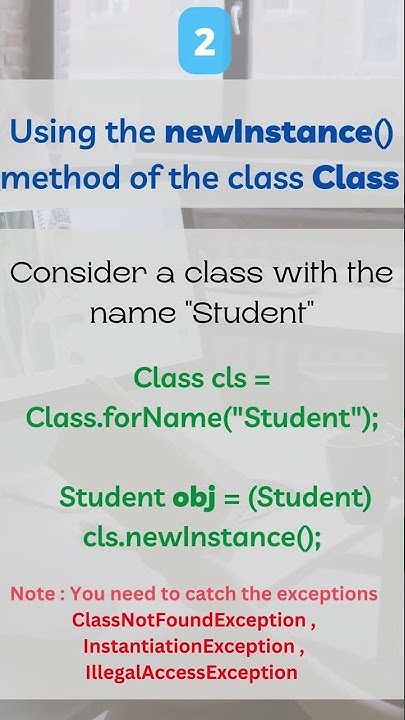 Different ways to create an object in JAVA | Object creation in Java ...