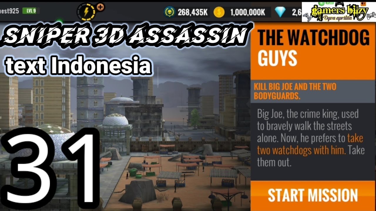 sniper 3d Assassin text Indonesia jandsburg primary 15