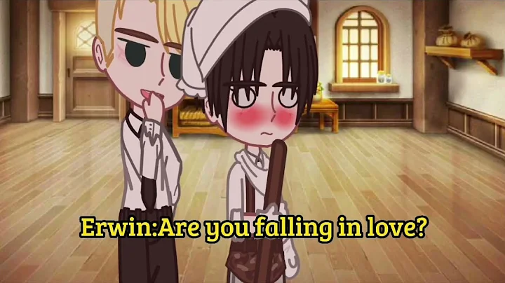 Are you falling in love💖? //LeviHan// //ft.Erwin, Mike// //gacha club//