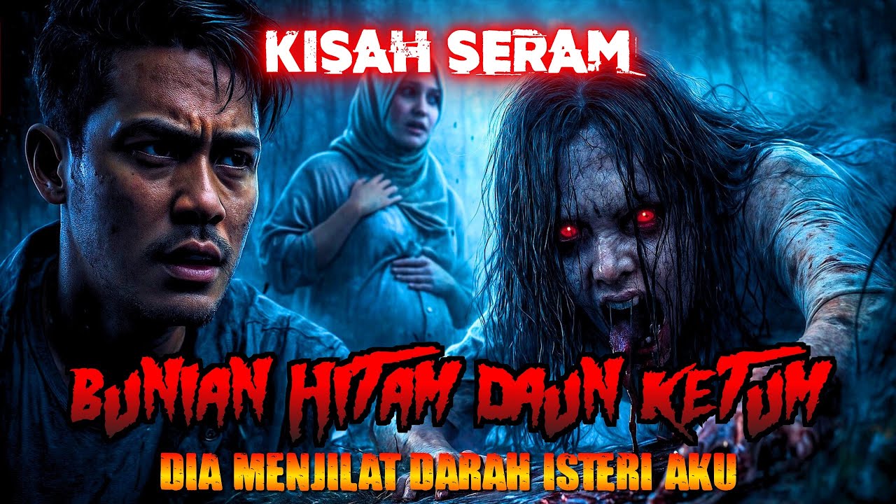 KISAH SERAM | WANITA LIDAH PANJANG JILAT DARAH | DISERANG BUNIAN HITAM LEPAS AMBIL KETUM‼️