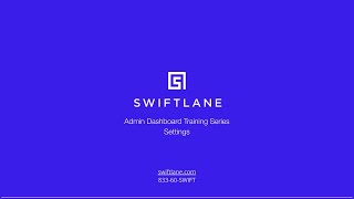 2022 Admin Dashboard -  Settings