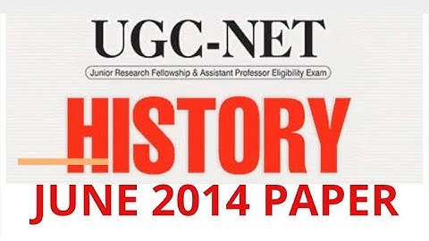June 2014 history net paper || ugc net history June 2014 with explain | history net papers download