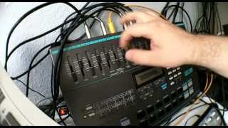 Dirtbox plays Steve Poindexter - Work That Motherfucker / Casio RZ-1 Live Jam