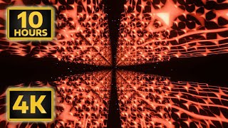 4K BACKGROUNDS Colorful Loop Space Red Screensaver No Sound