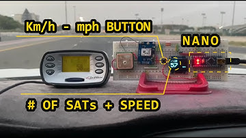 5Hz NEO-6M Speedometer with satellites using NANO Board