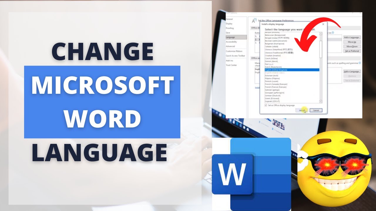 How to Change Word Language | How to Change Microsoft Word Language