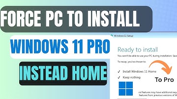 Fix Windows 11 25H2 Install Home Instead Pro | Force Windows 11 Pro Installation (2025)