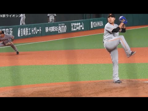 今村信貴 ピッチングフォームスロー再生あり 2023/06/23 ファーム西武対巨人【埼玉西武ライオンズ】【読売ジャイアンツ】【ベルーナドーム】