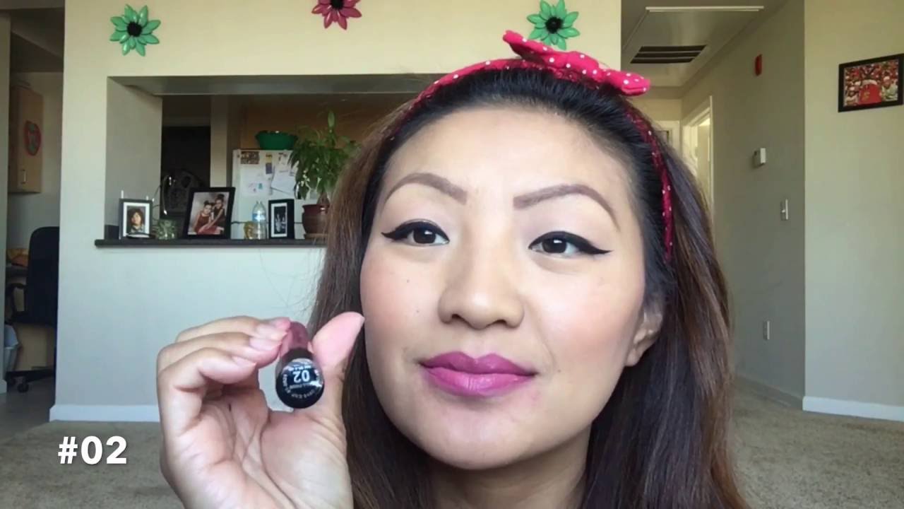 $2 liquid lipstick swatches💋💋