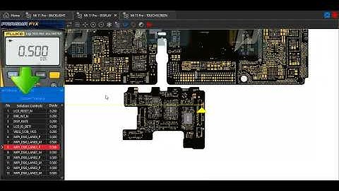 Xiaomi Mi 11 Pro M2102K1AC: LCD BACKLIGHT WAYS, DISPLAY LCD WAYS & TOUCHSCREEN WAYS