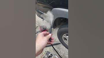 using a smoke machine to find exhaust leaks part 1, 7/4/25