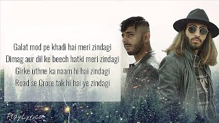 Zindagi (lyrics) - CARRYMINATI X Wily Frezy |