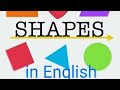 2D Shapes/ English vocabulary @englishforall3