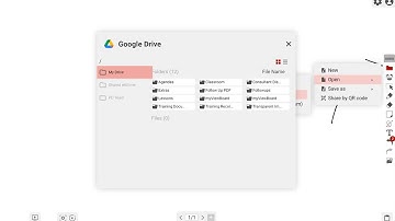 myViewBoard Whiteboard: Saving and Opening Files