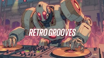 Synthwave Dimension Robot DJ | Retro Future Beats & Neon Aesthetic Vibes