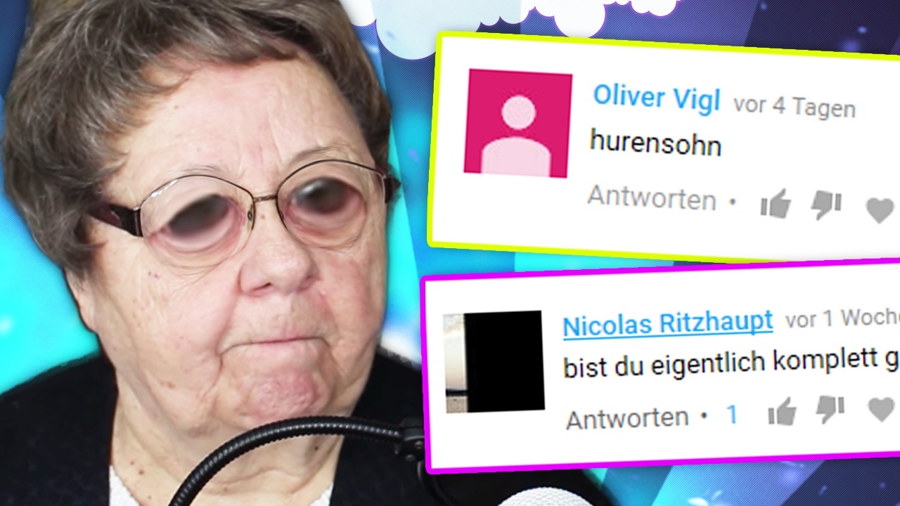 MEINE OMA REAGIERT AUF HATER!