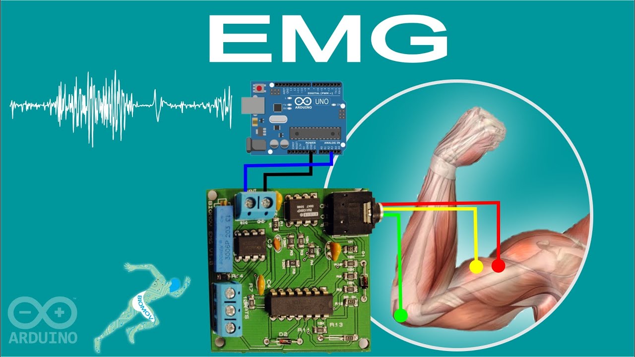 EMG ARDUINO DEPORTE - YouTube