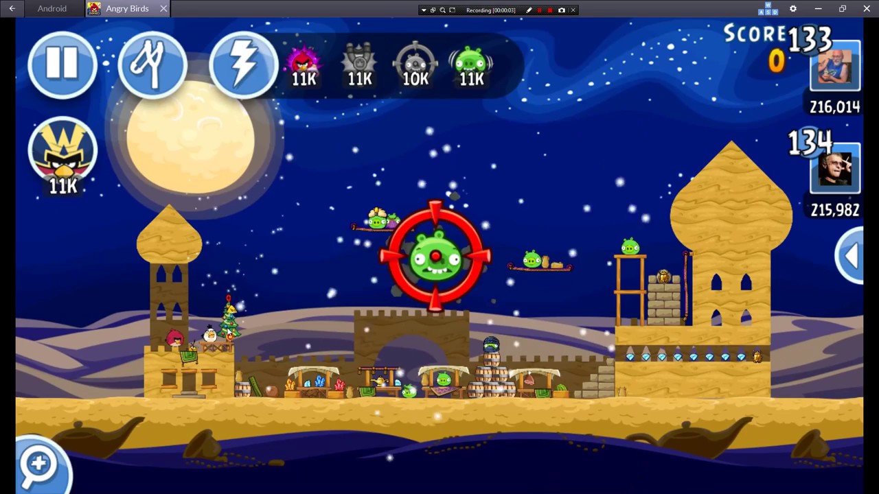 Angry Birds Friends Week 225B Level 2 232k