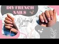 French Nails At Home Tutorial I Real Nail, UV Gel, No Acrylics