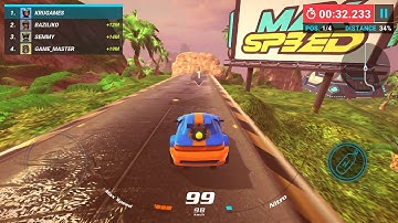 Max Speed: 3D Stunt Race - Extreme Car Mega Stunts Ramp Racing - Android Gameplay