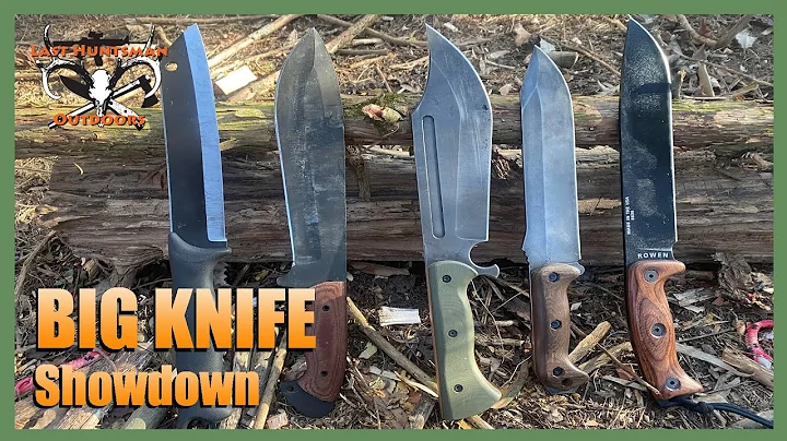 BIG Knife Showdown Introduction #knife #bushcraft #survival