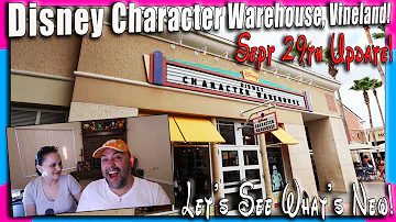Disney Character Warehouse Update 9-29-2019 | Let's See What's New! | Vineland!